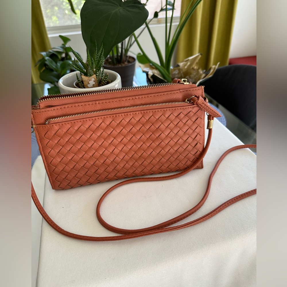 Persimmon Clutch